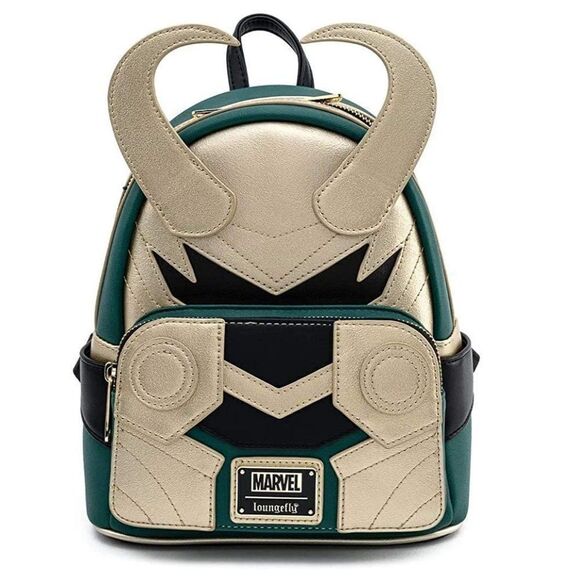 Loungefly Marvel Loki Classic Cosplay Mini Backpack - Picture 1 of 4